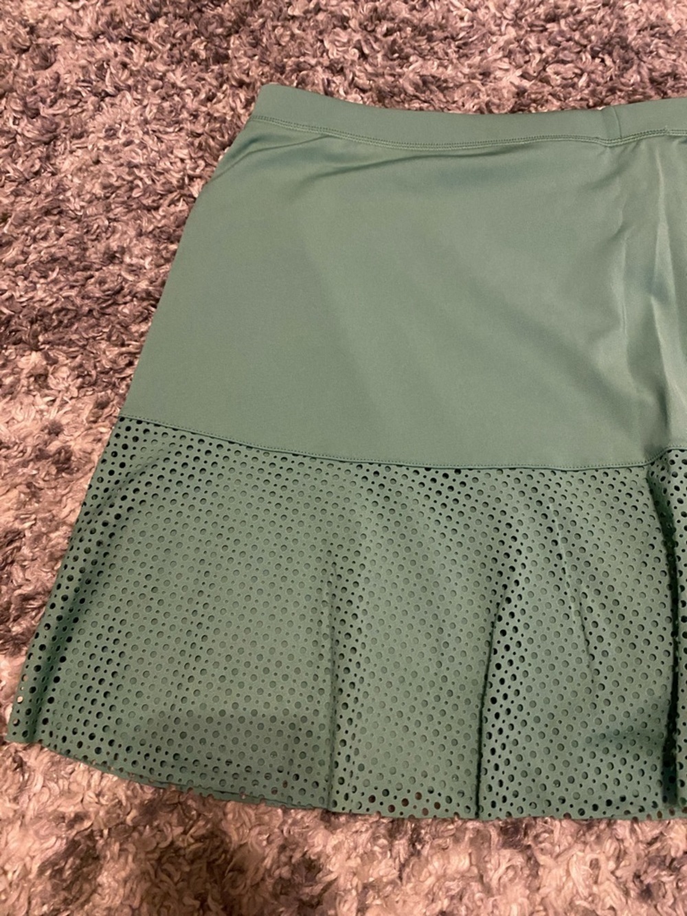 RLX Ralph Lauren Women's RLX Eyelet Interlock Golf Skort Skirt New $148 XXL - Picture 12 of 13